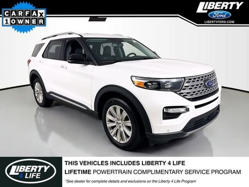 Used 2022 Ford Explorer Limited w/ Equipment Group 301A image 1