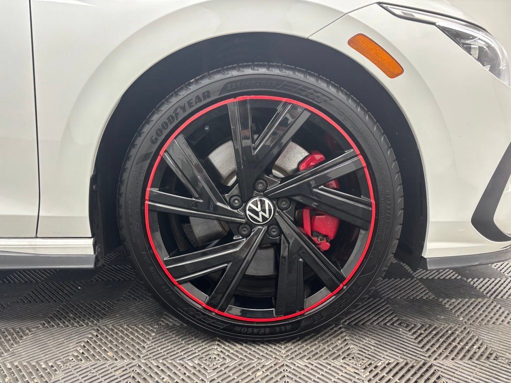 Used 2022 Volkswagen GTI SE w/ Black Wheel Package FWD image 40