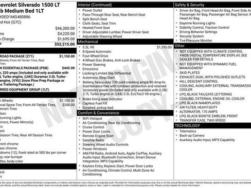 Used 2021 Chevrolet Silverado 1500 LT w/ Z71 Off-Road Package image 32