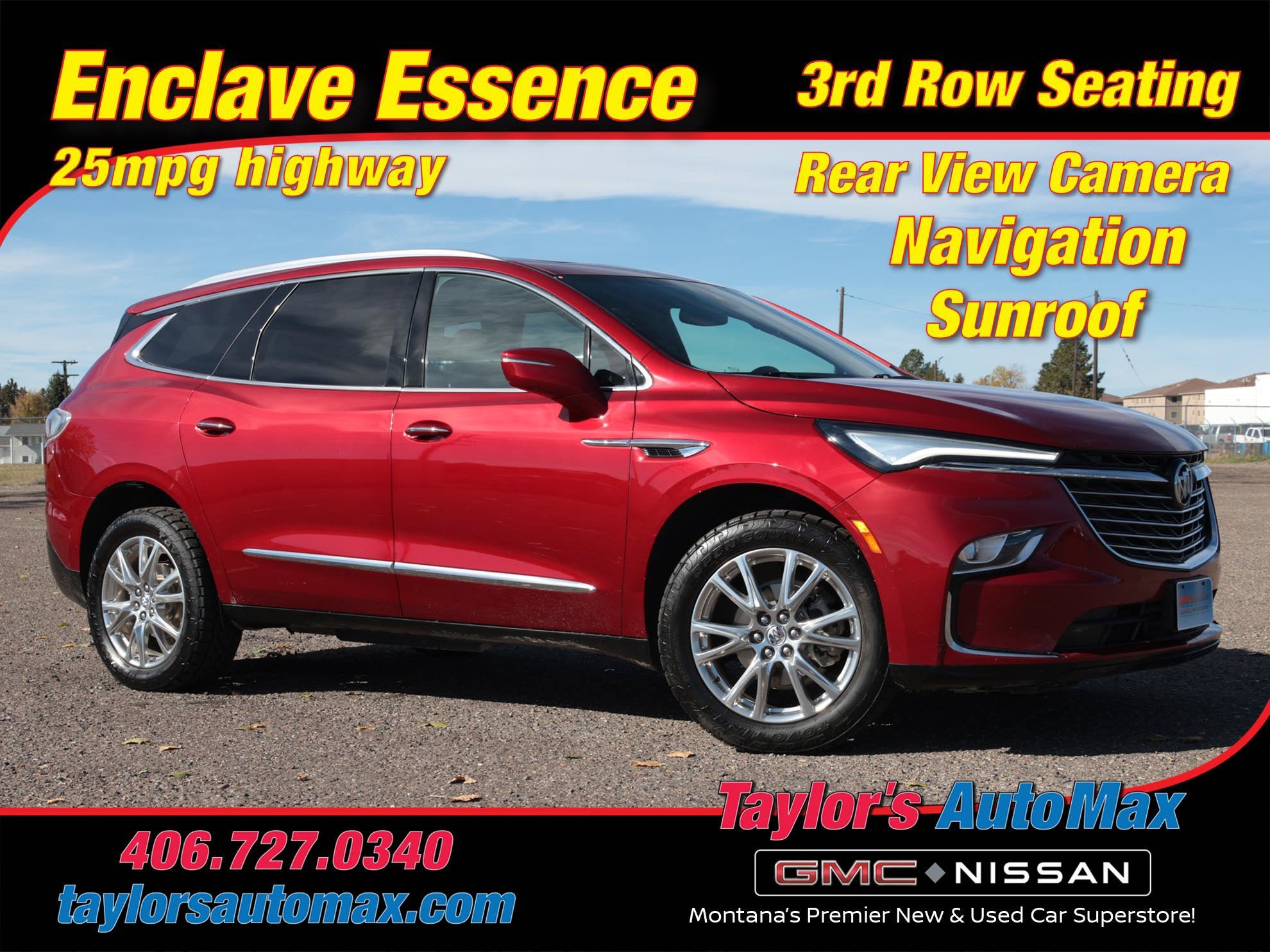 Used 2023 Buick Enclave Essence w/ Experience Buick Package AWD/4WD image 1