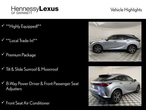 Certified 2023 Lexus RX 350 Premium w/ Accessory Package FWD image 12
