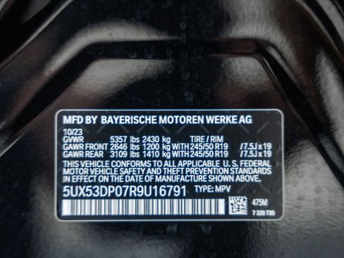 Used 2024 BMW X3 xDrive30i w/ Premium Package AWD/4WD image 44