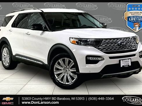 Used 2022 Ford Explorer Limited w/ Equipment Group 301A AWD/4WD image 1