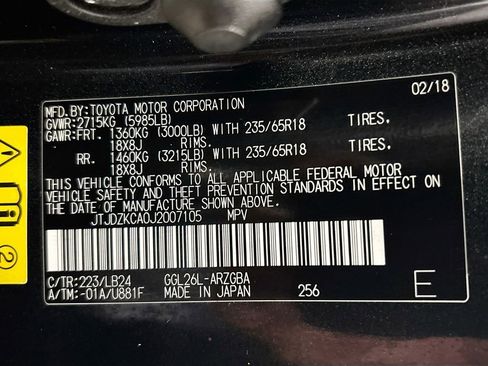 Used 2018 Lexus RX 350L AWD image 24