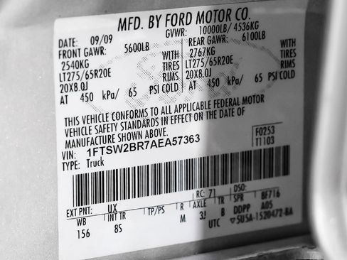 Used 2010 Ford F250 Lariat AWD/4WD image 57