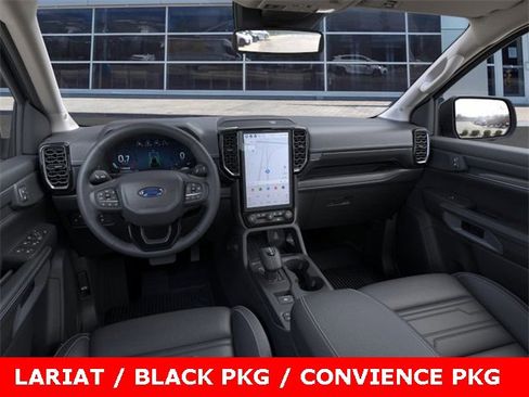 New 2025 Ford Ranger Lariat w/ Black Appearance Package image 9