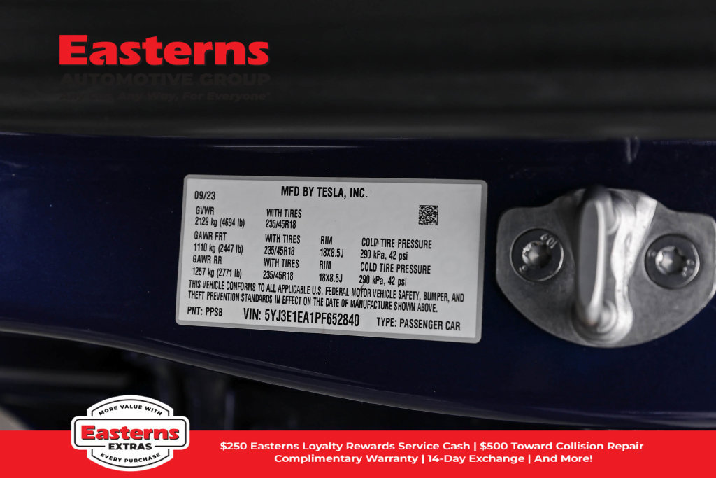 Used 2023 Tesla Model 3 Standard Range RWD image 30