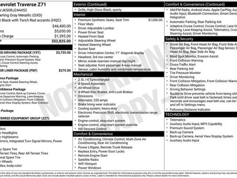 Used 2024 Chevrolet Traverse Z71 w/ Enhanced Driving Package AWD/4WD image 7