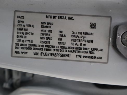 Used 2023 Tesla Model 3 Standard Range image 33