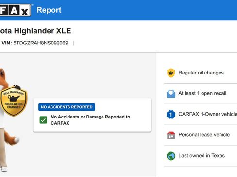 Used 2022 Toyota Highlander XLE image 6