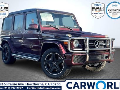 Used 2015 Mercedes-Benz G 63 AMG 4MATIC w/ PA6 Package