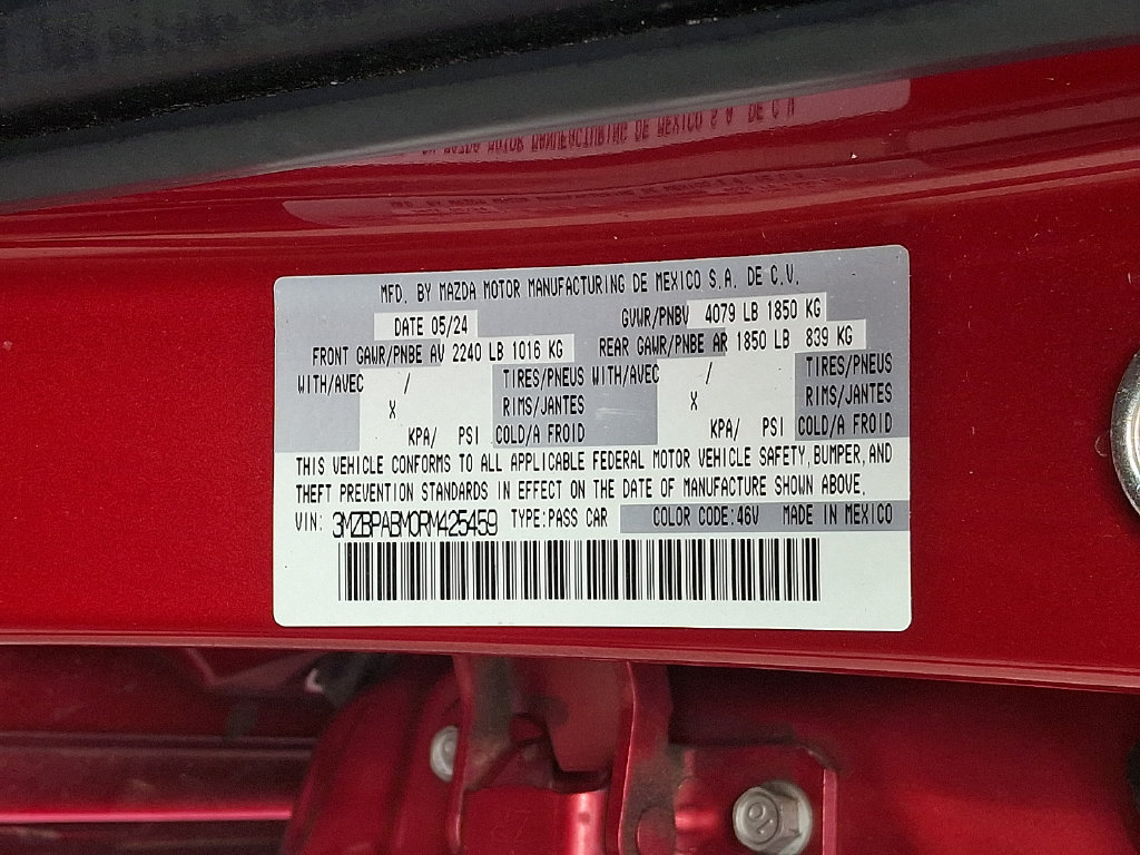 Used 2024 MAZDA MAZDA3 s FWD image 27