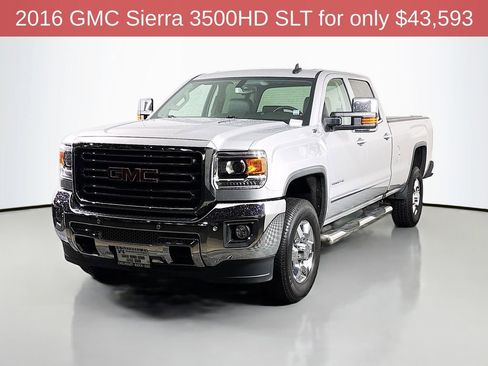 Used 2016 GMC Sierra 3500 SLT w/ Duramax Plus Package image 3