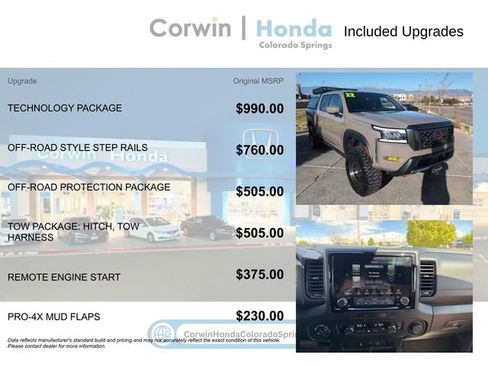 Used 2022 Nissan Frontier PRO-4X w/ Technology Package AWD/4WD image 4