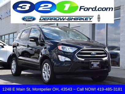 Used 2022 Ford EcoSport SE w/ SE Convenience Package