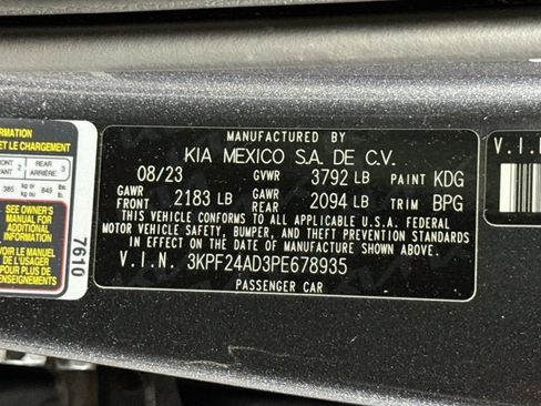 Certified 2023 Kia Forte LXS FWD image 27
