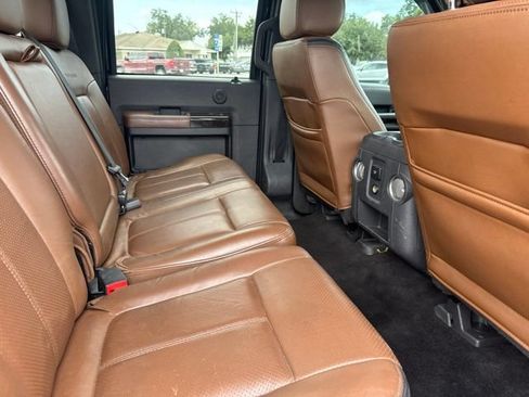 Used 2016 Ford F350 Platinum w/ Platinum Package AWD/4WD image 11