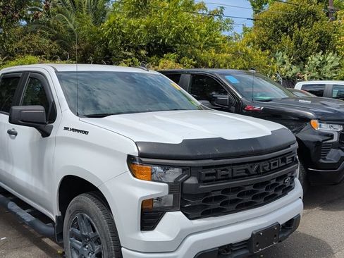 Used 2024 Chevrolet Silverado 1500 Custom w/ LPO, Dark Essentials Package AWD/4WD image 2