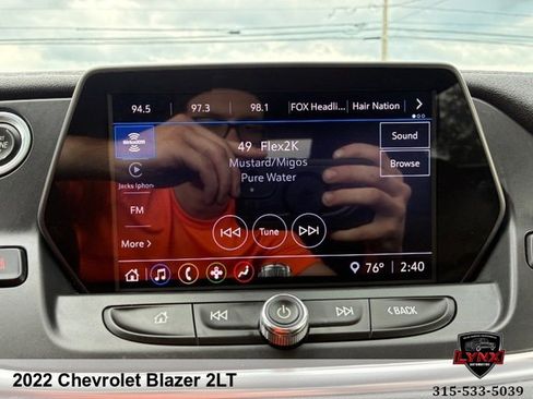 Used 2022 Chevrolet Blazer LT w/ LPO, Black Accent Package AWD/4WD image 16