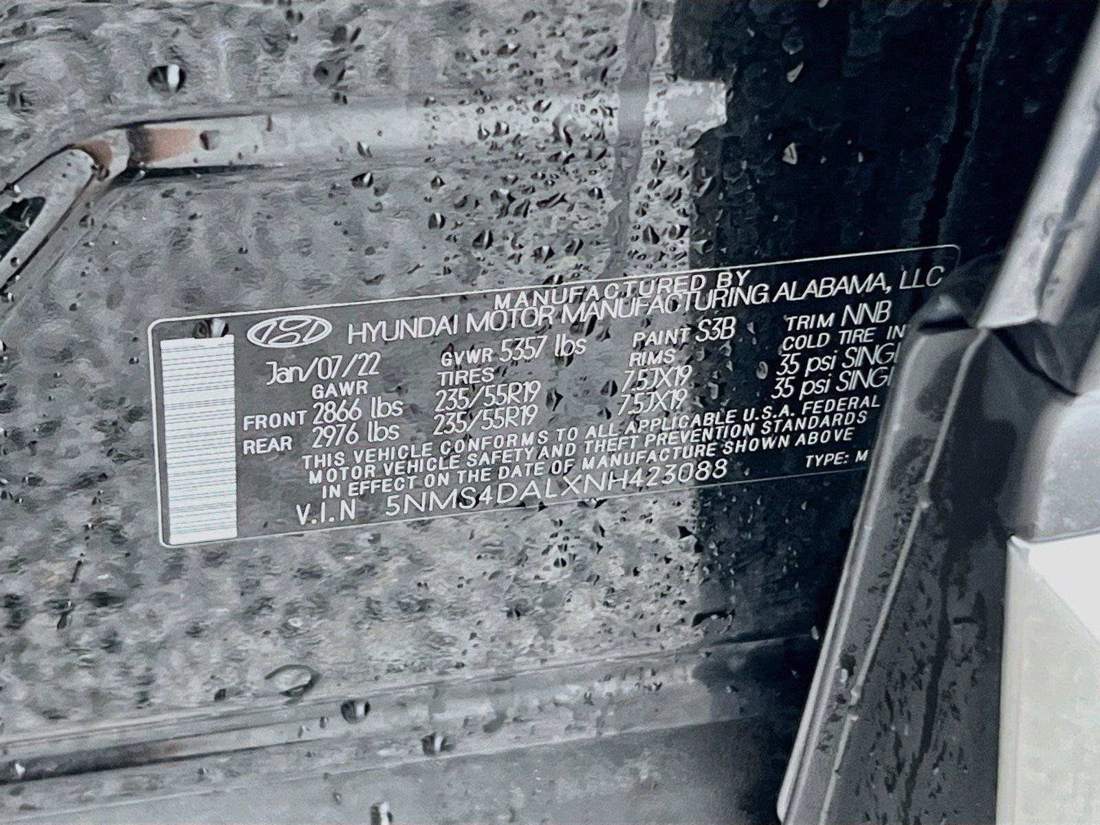 Used 2022 Hyundai Santa Fe Limited AWD/4WD image 31