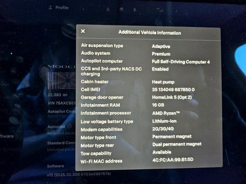 Used 2023 Tesla Model X Plaid image 4