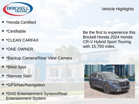 Used 2024 Honda CR-V Sport Touring image 8