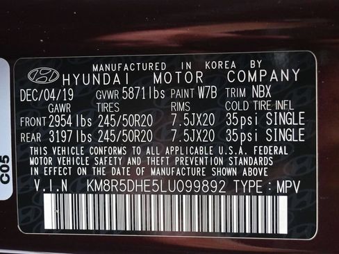 Used 2020 Hyundai Palisade Limited AWD/4WD image 11