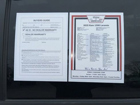 Used 2025 RAM 1500 Laramie w/ Sport Appearance Package image 15