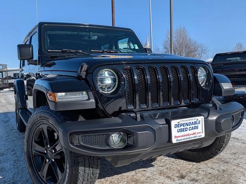 Used 2020 Jeep Wrangler Unlimited Sahara image 1
