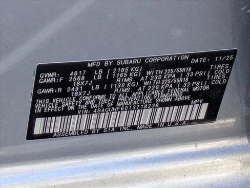 New 2026 Subaru Crosstrek 2.5i Sport image 20