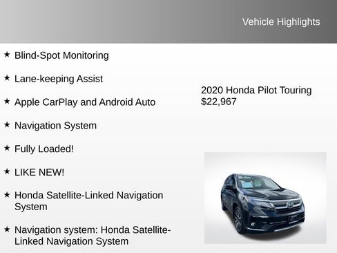 Used 2020 Honda Pilot Touring image 8