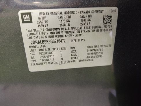 Used 2016 Chevrolet Equinox LS FWD image 33