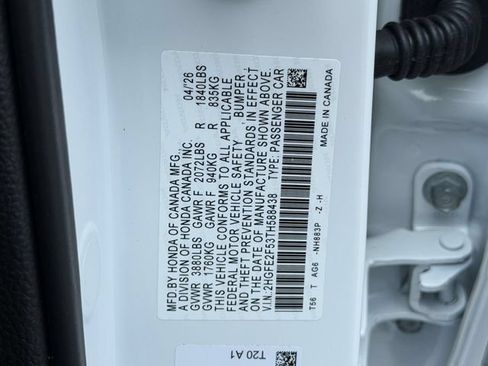 Certified 2026 Honda Civic Sport image 21