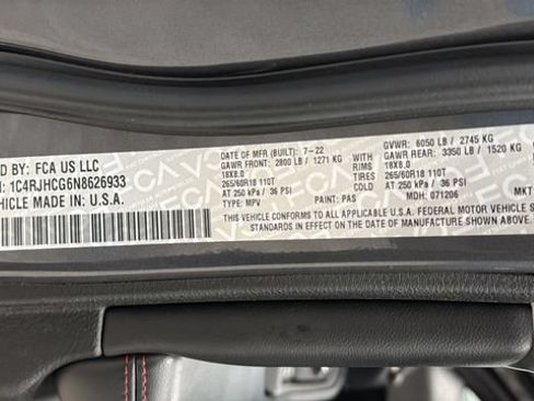 Used 2022 Jeep Grand Cherokee Trailhawk w/ Luxury Tech Group III AWD/4WD image 26