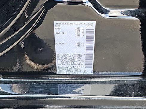 Used 2023 Nissan Altima 2.5 SV w/ SV Premium Package image 36