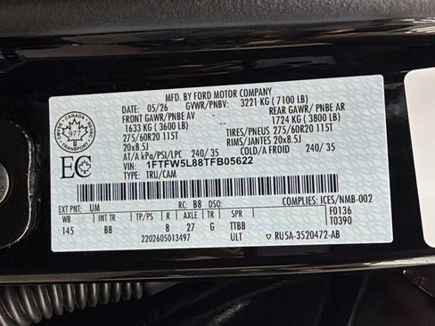 Used 2026 Ford F150 Lariat w/ Equipment Group 502A High AWD/4WD image 42