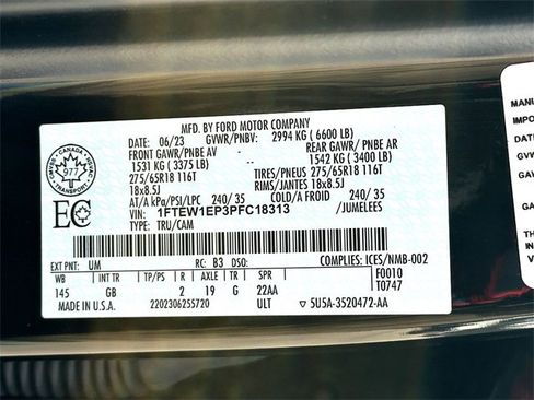 Used 2023 Ford F150 XL w/ XL STX Apperance Package image 31