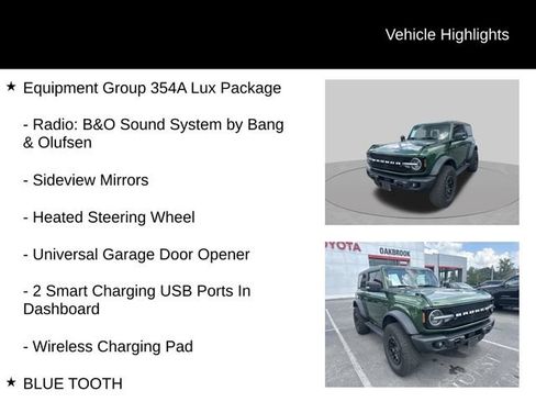 Used 2023 Ford Bronco Wildtrak AWD/4WD image 14