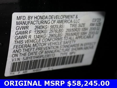 Used 2023 Acura MDX SH-AWD w/ Technology Package image 32