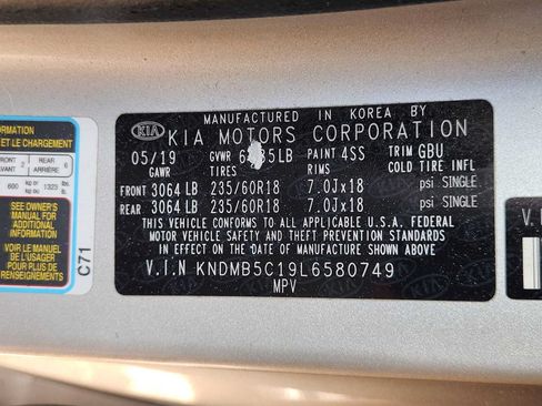 Used 2020 Kia Sedona EX FWD image 32