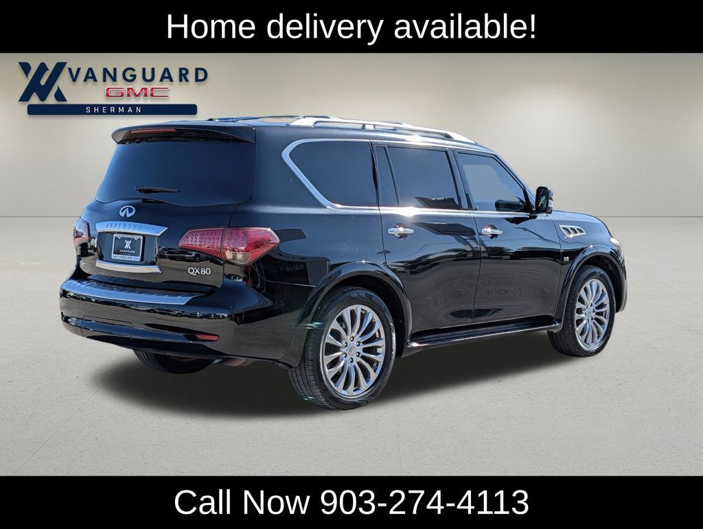 Used 2015 INFINITI QX80 4WD w/ 22" Wheel Package image 8