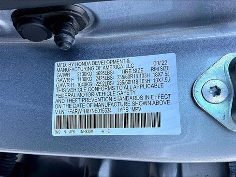 Used 2022 Honda CR-V EX-L image 9