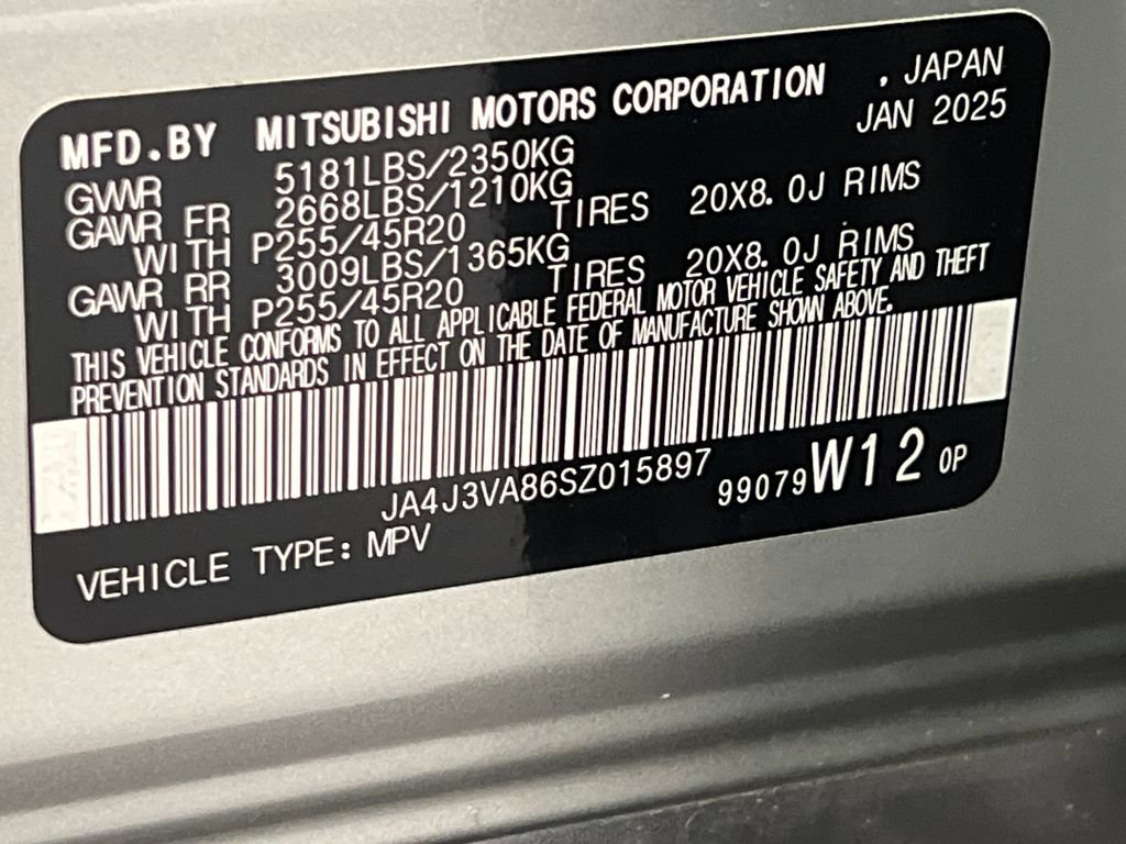 Used 2025 Mitsubishi Outlander SE FWD image 84