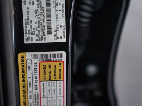 Certified 2019 Ford Ranger Lariat w/ Equipment Group 501A Mid image 50