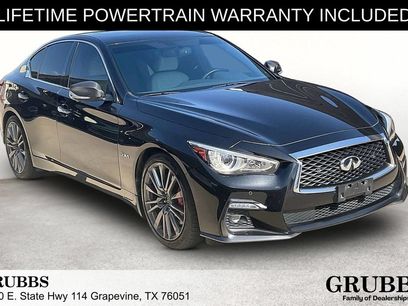 Used 2020 INFINITI Q50 Red Sport 400 w/ Carbon Fiber Package