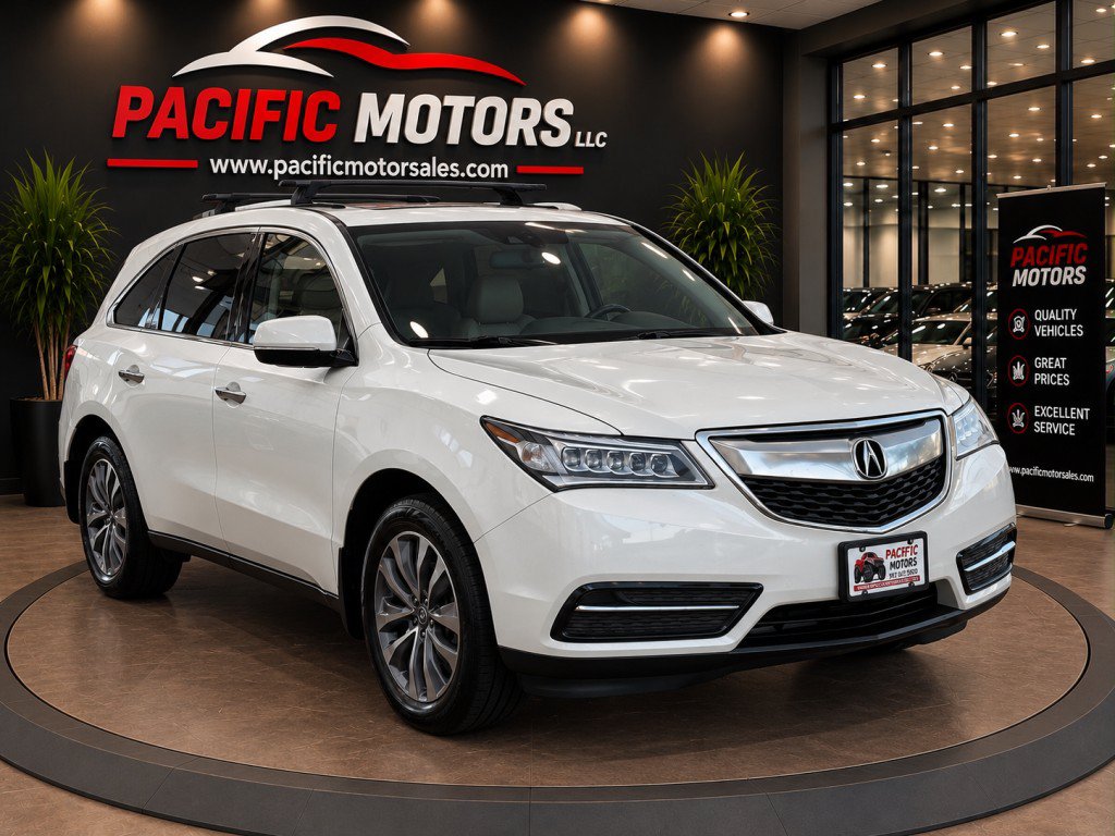 Used 2015 Acura MDX w/ Technology Package AWD/4WD image 4