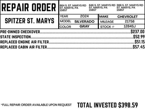 Used 2024 Chevrolet Silverado 1500 RST w/ All Star Edition Plus AWD/4WD image 2