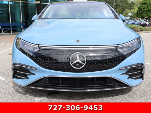 Used 2024 Mercedes-Benz EQS 580 4MATIC Sedan w/ Executive Rear Seat Package image 13