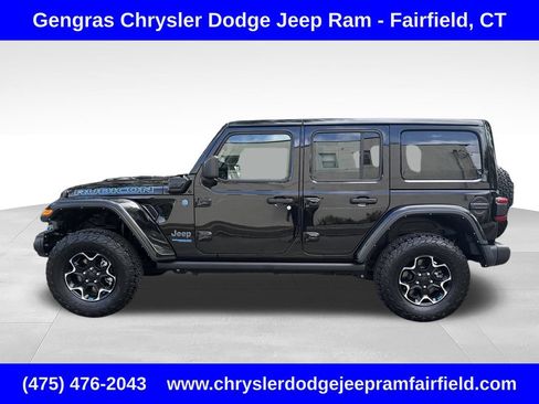 Used 2022 Jeep Wrangler Unlimited Rubicon 4xe w/ Steel Bumper Group AWD/4WD image 6