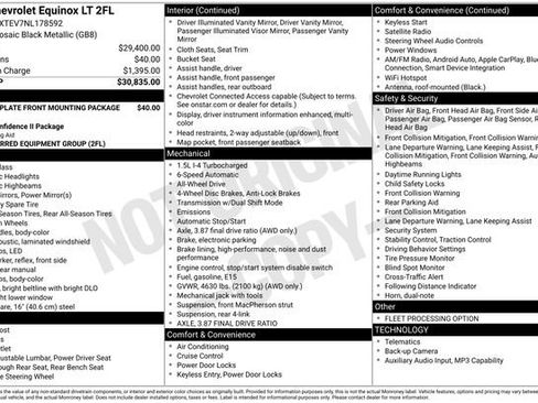 Used 2022 Chevrolet Equinox LT AWD/4WD image 46